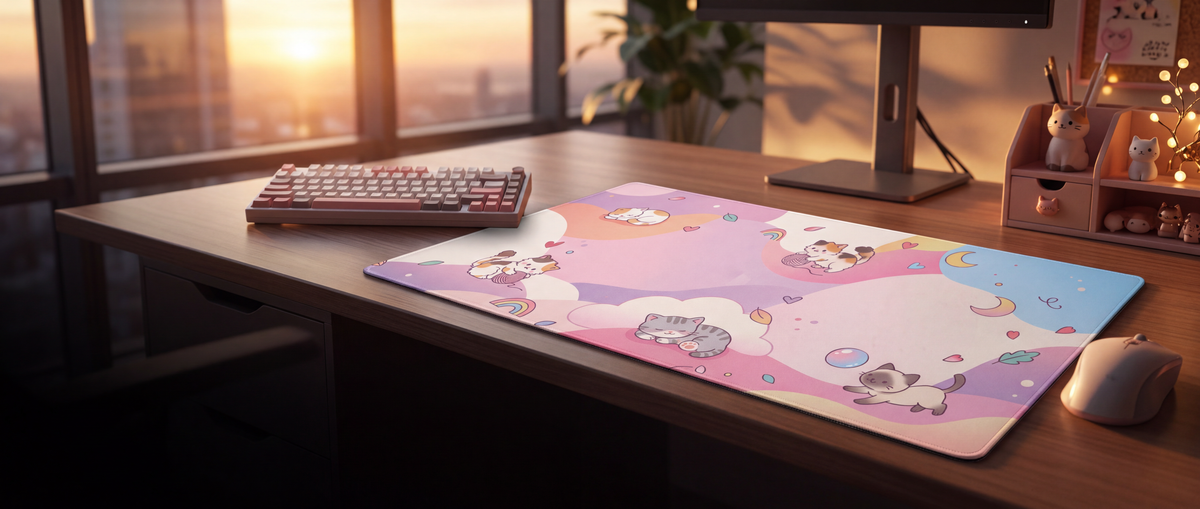 Cute & Colorful Artwork Gaming Mousepads