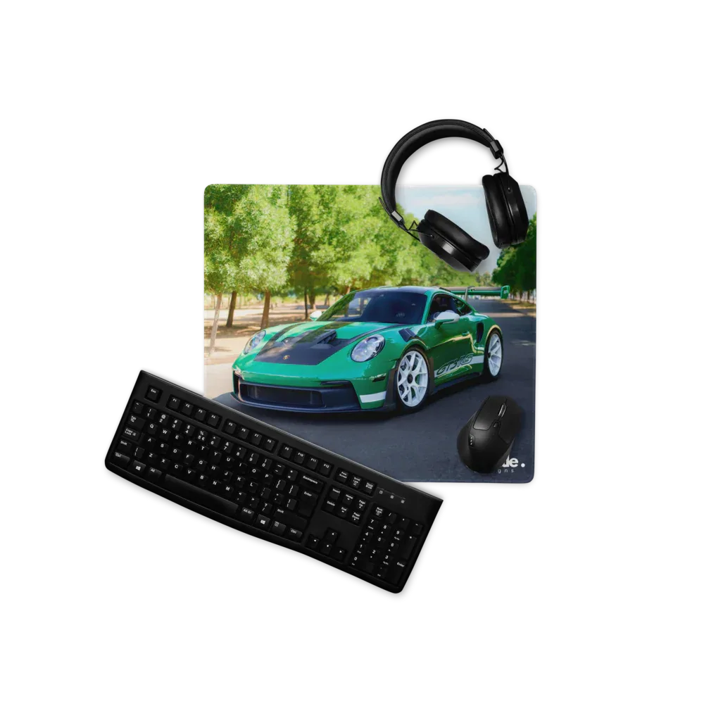 Porsche 911 GT3 RS Gaming Mouse Pad #006