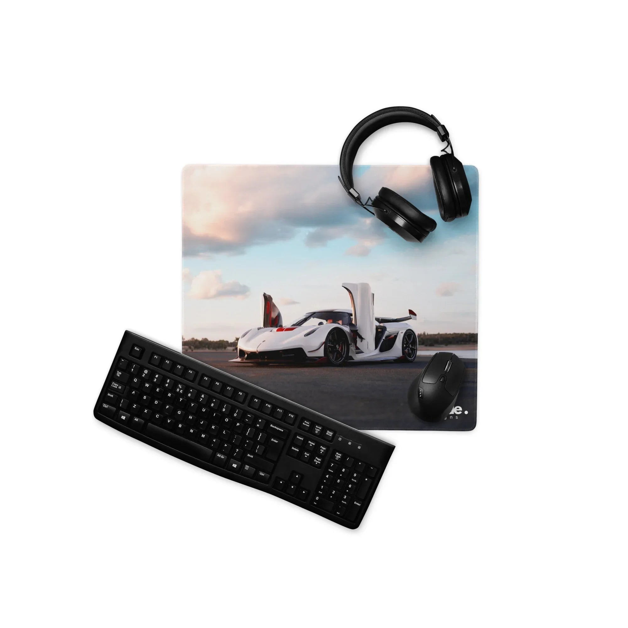 Koenigsegg Jesko Gaming Mouse Pad #016 - Large and XL / Extended