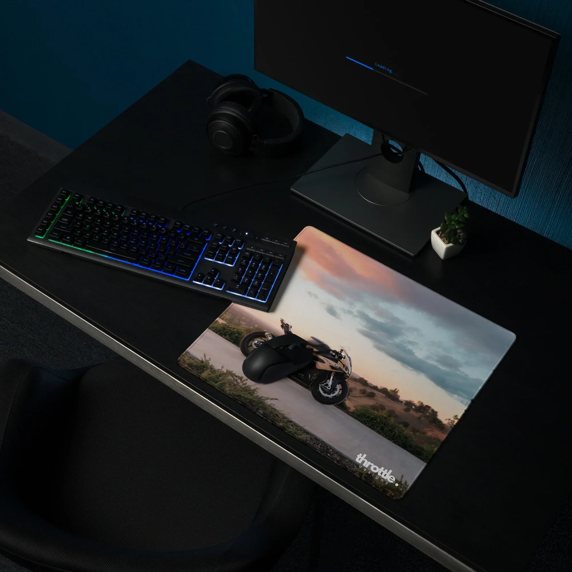 BMW Inspired S1000RR Gaming Mouse Pad #058 - Large and XL / Extended