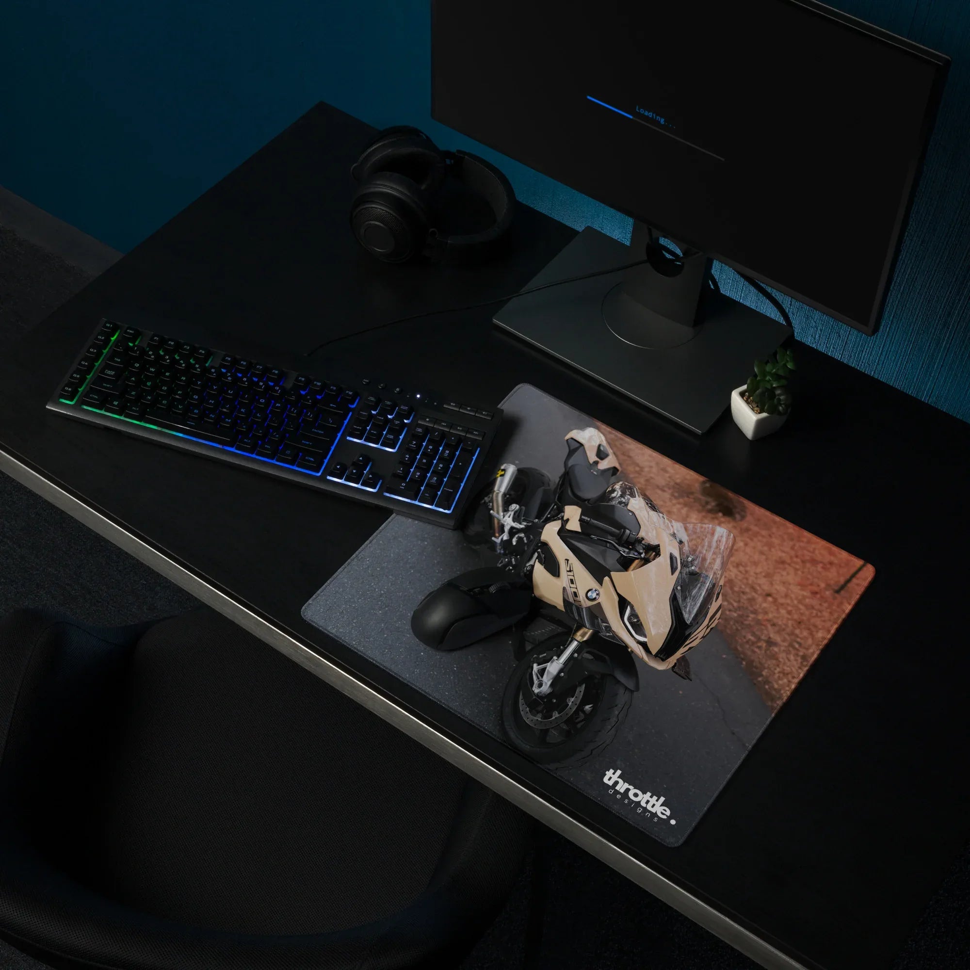 BMW Inspired S1000RR Gaming Mouse Pad #060 - Large and XL / Extended