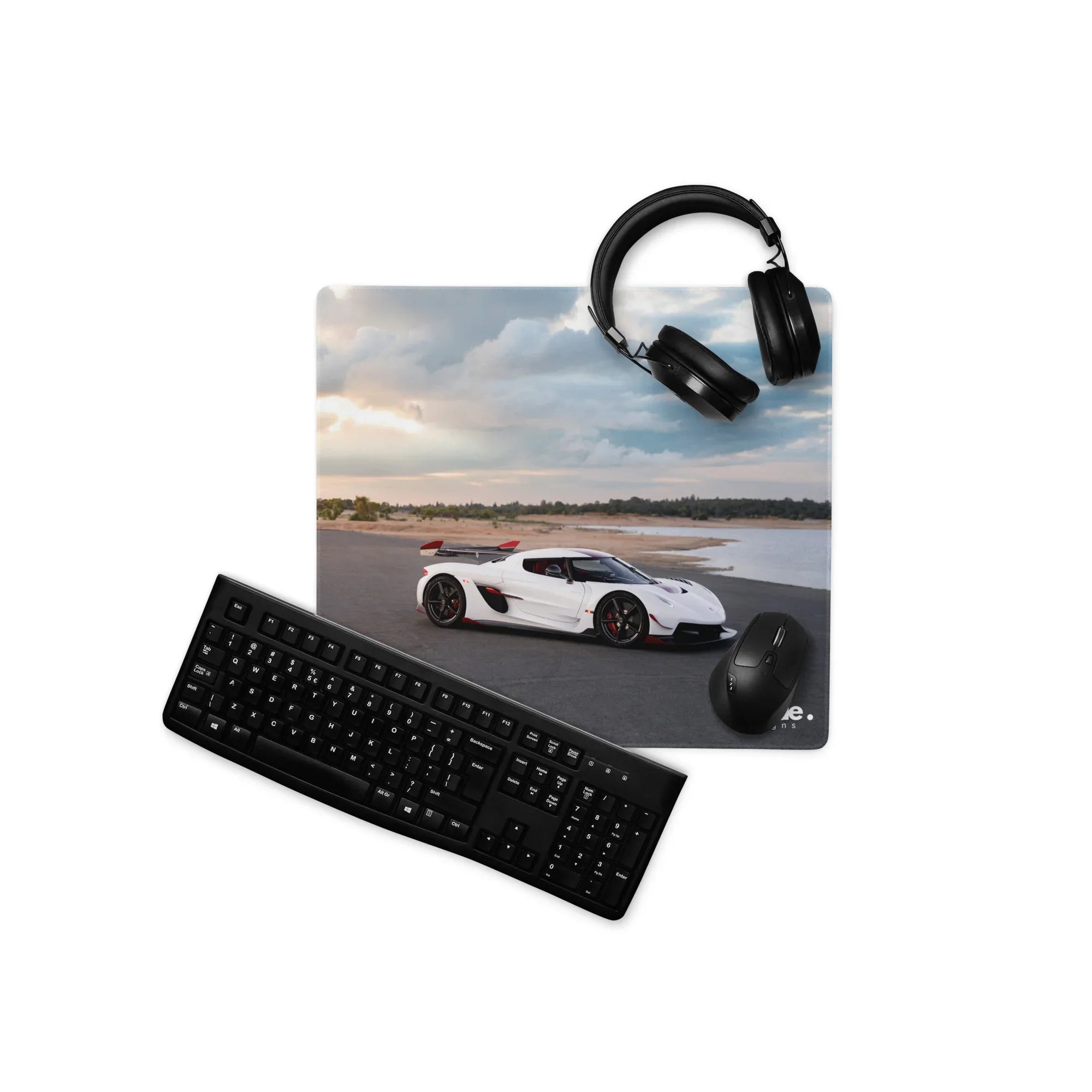 Koenigsegg Jesko Gaming Mouse Pad #004 - Large and XL / Extended