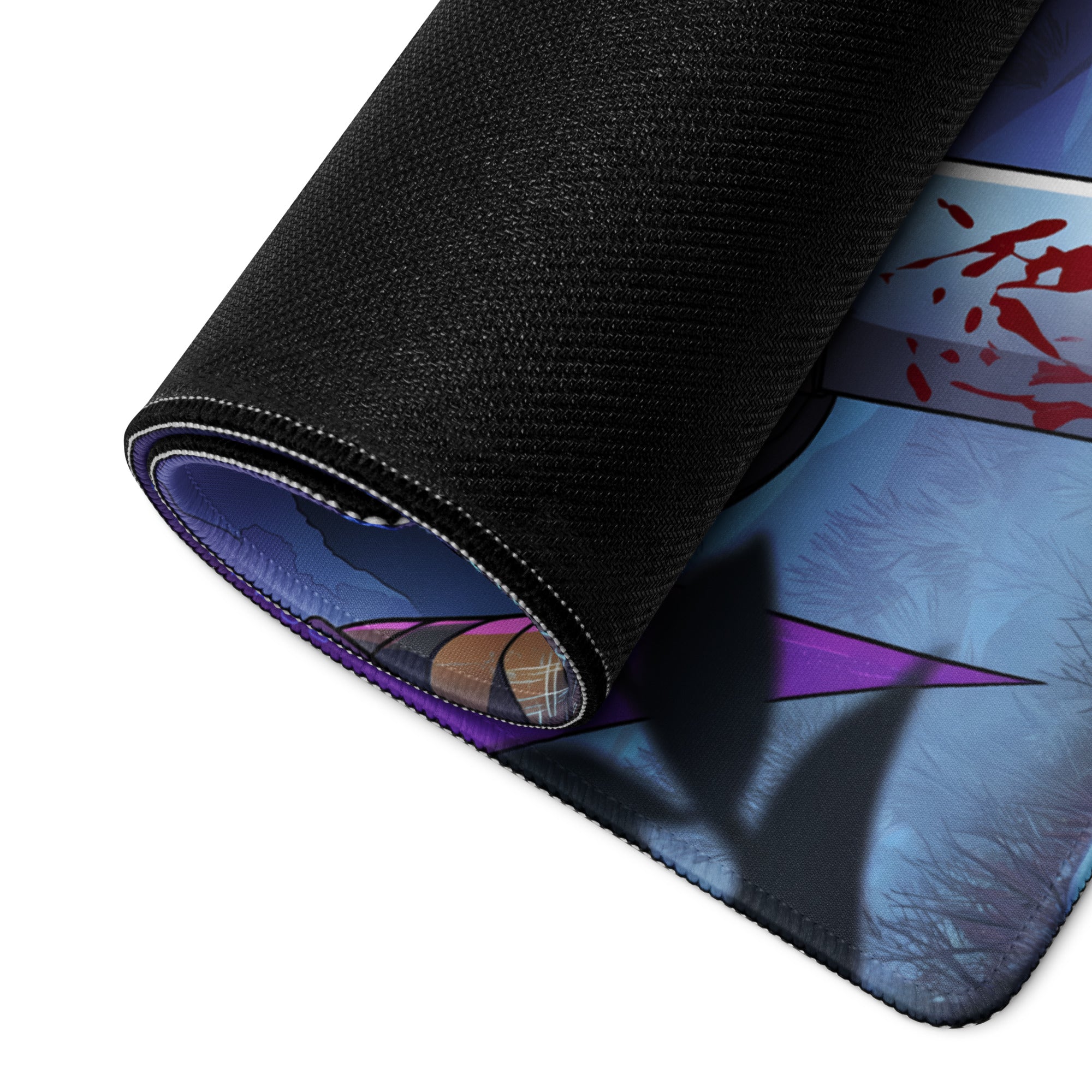Vaporwave Neon City Mouse Pad - Mouse Pad Neon Pink Purple Blue Dreamy Neon Mood Cyberpunk Decor