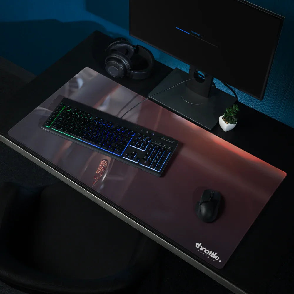 Porsche Steering Wheel Gaming Mouse Pad #001