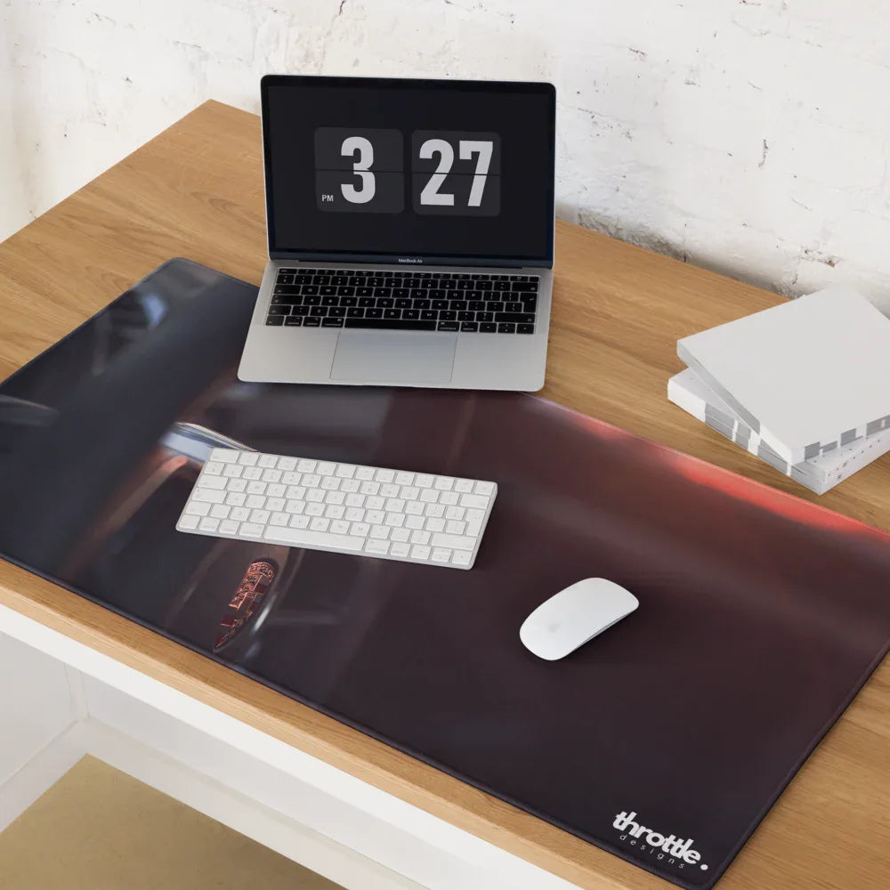 Porsche Steering Wheel Gaming Mouse Pad #001