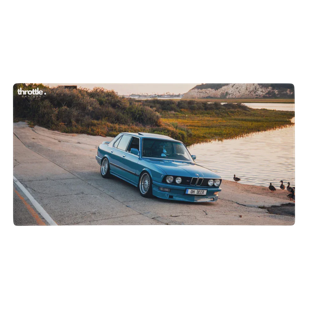 BMW E28 5 Series Gaming Mouse Pad #001