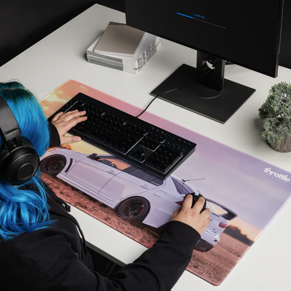 Mitsubishi Evo X Gaming Mouse Pad #006