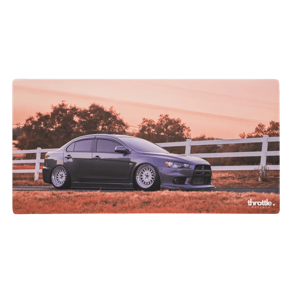Mitsubishi Evo X Gaming Mouse Pad #002