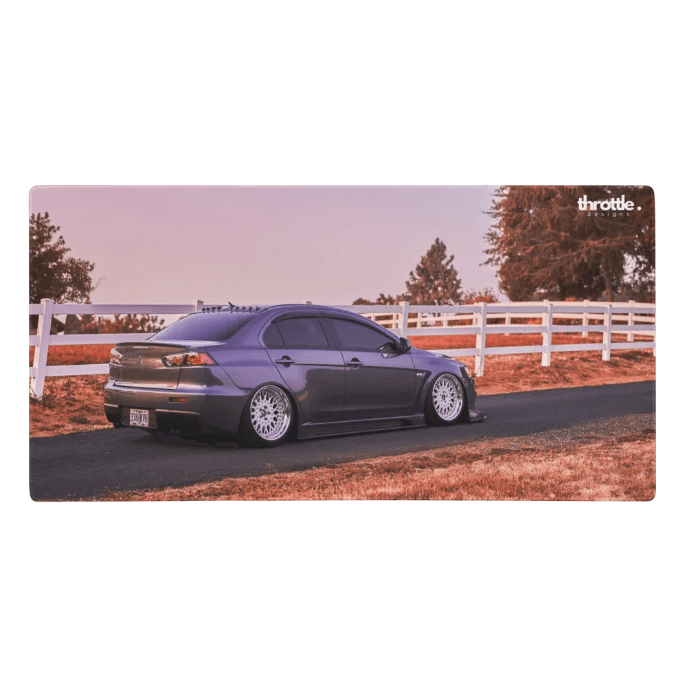 Mitsubishi Evo X Gaming Mouse Pad #001