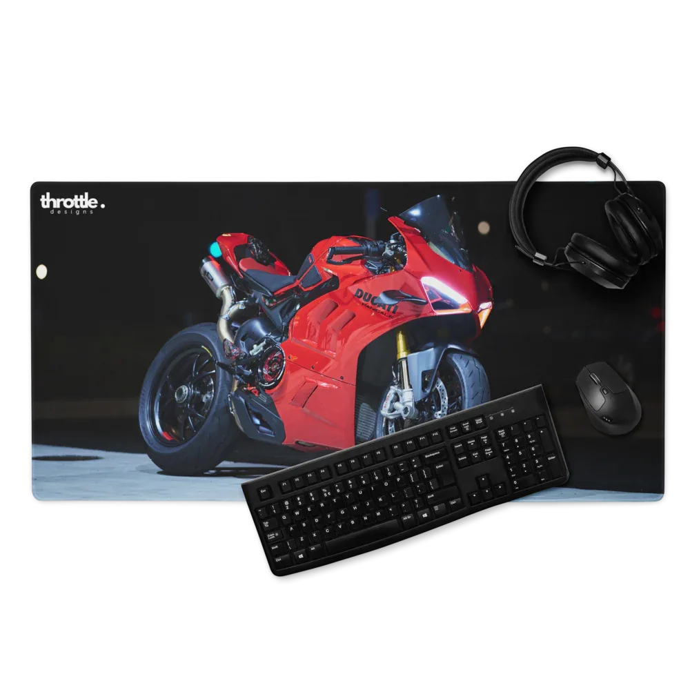 Ducati Panigale V4S Gaming Mouse Pad #002