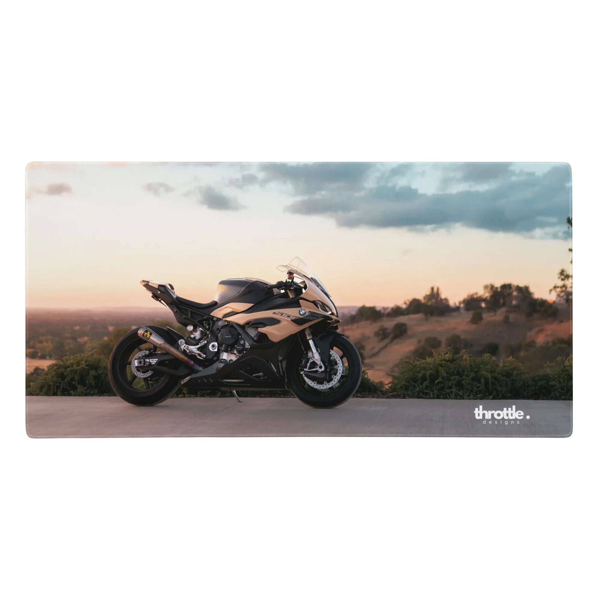 BMW Inspired S1000RR Gaming Mouse Pad #058 - Large and XL / Extended