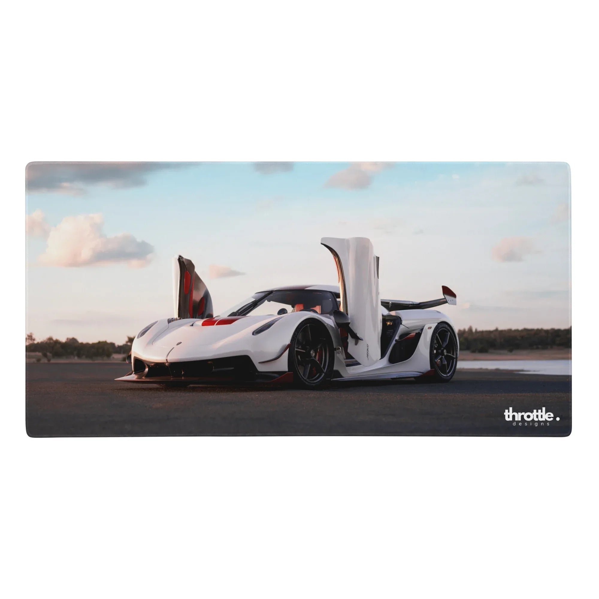 Koenigsegg Jesko Gaming Mouse Pad #016 - Large and XL / Extended