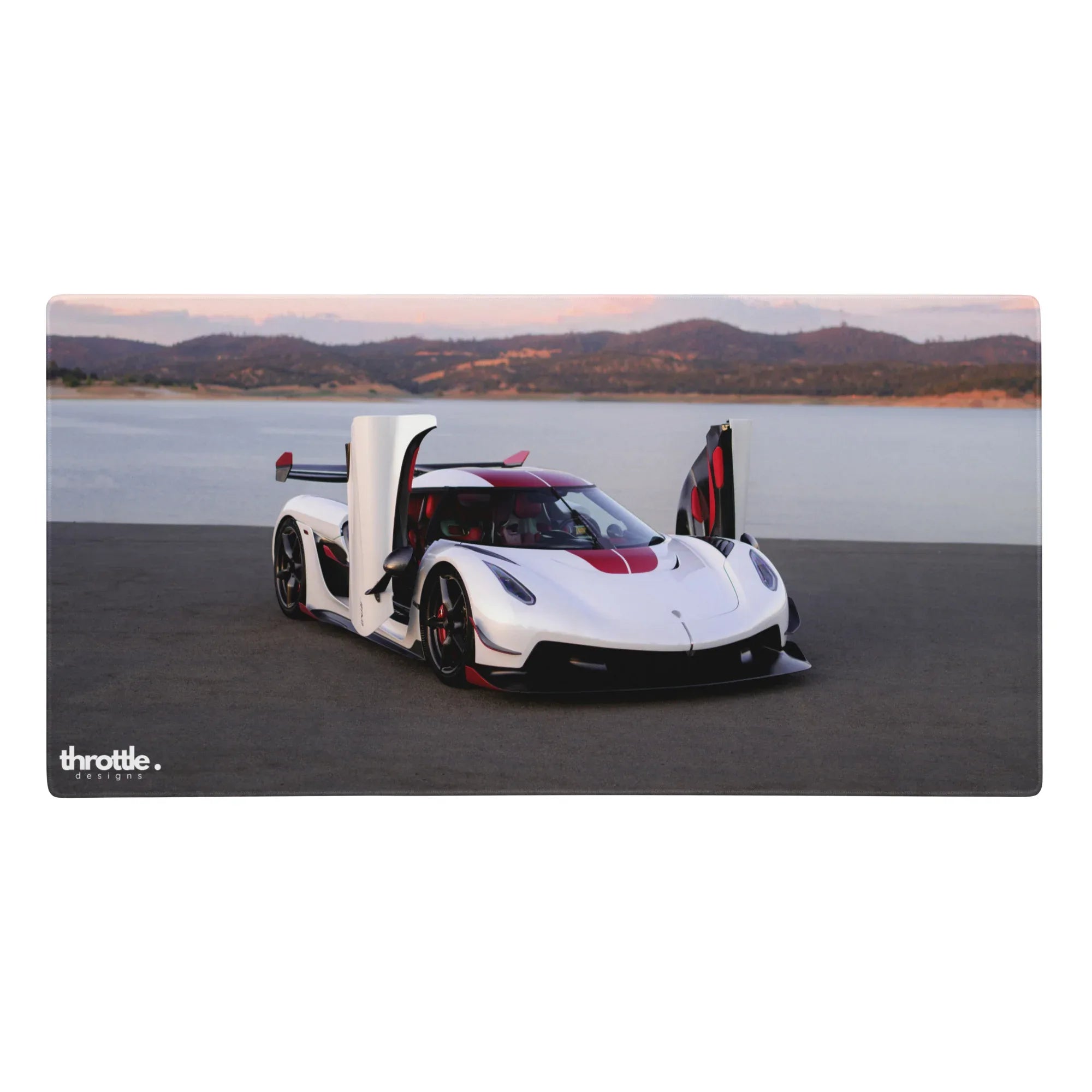 Koenigsegg Jesko Gaming Mouse Pad #014 - Large and XL / Extended