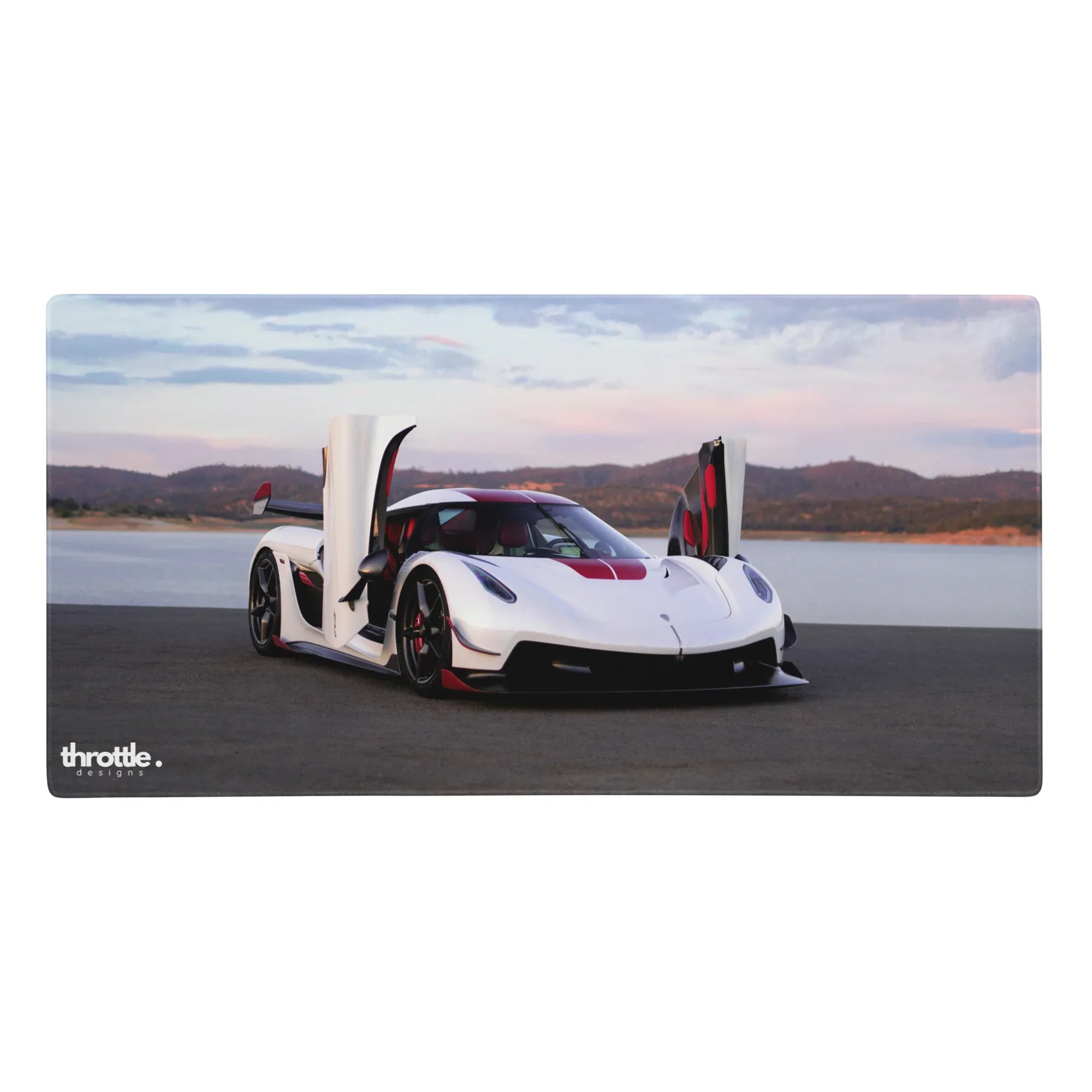 Koenigsegg Jesko Gaming Mouse Pad #013 - Large and XL / Extended
