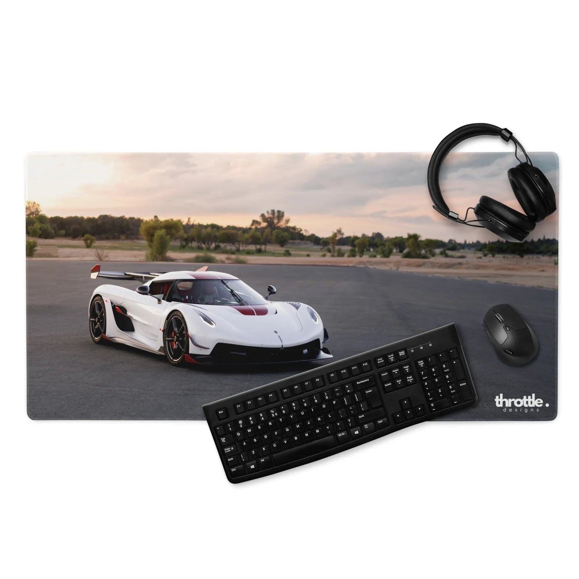 Koenigsegg Jesko Gaming Mouse Pad #005 - Large and XL / Extended