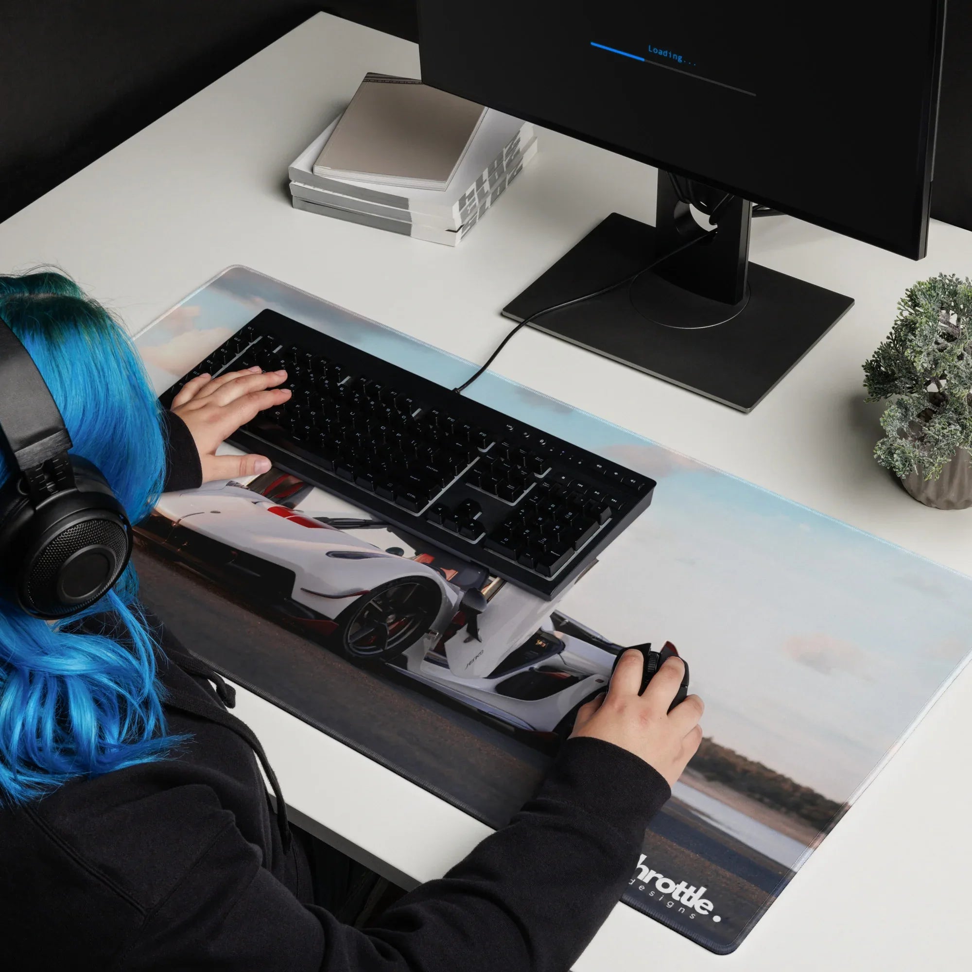 Koenigsegg Jesko Gaming Mouse Pad #016 - Large and XL / Extended