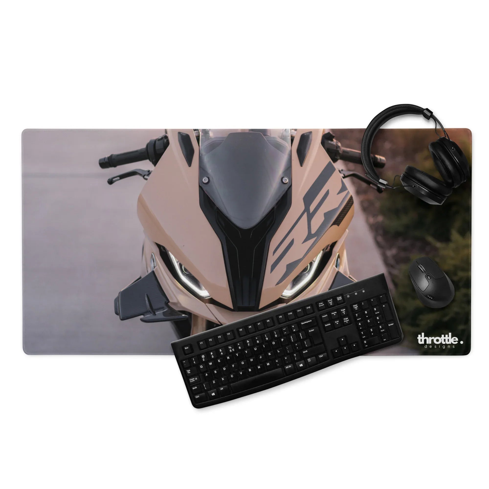 BMW Inspired S1000RR Gaming Mouse Pad #057 - Large and XL / Extended