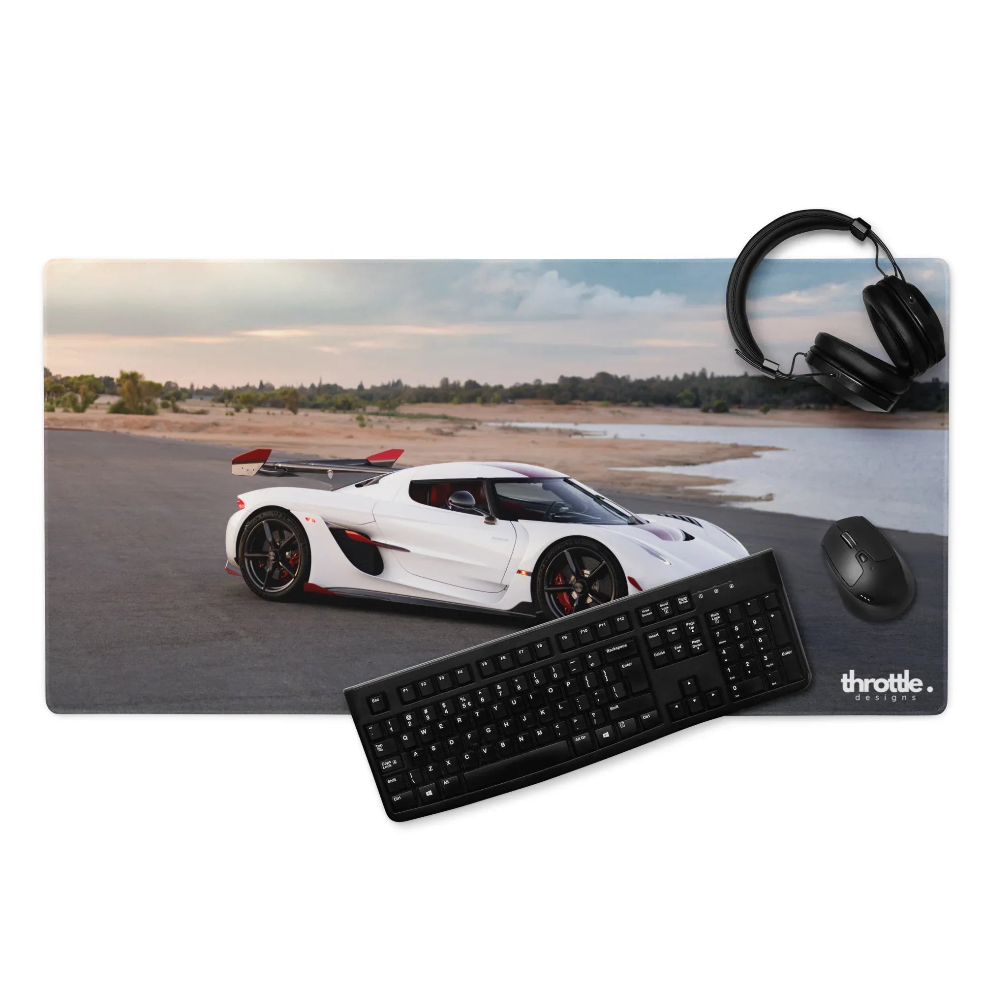 Koenigsegg Jesko Gaming Mouse Pad #004 - Large and XL / Extended