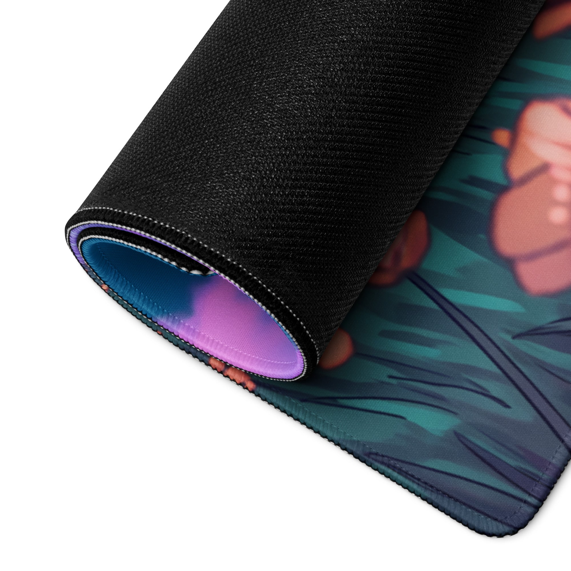 Vaporwave Dreamscape Mouse Pad - Mouse Pad Purple Pink Neon Vaporwave Desk Dreamy Mood