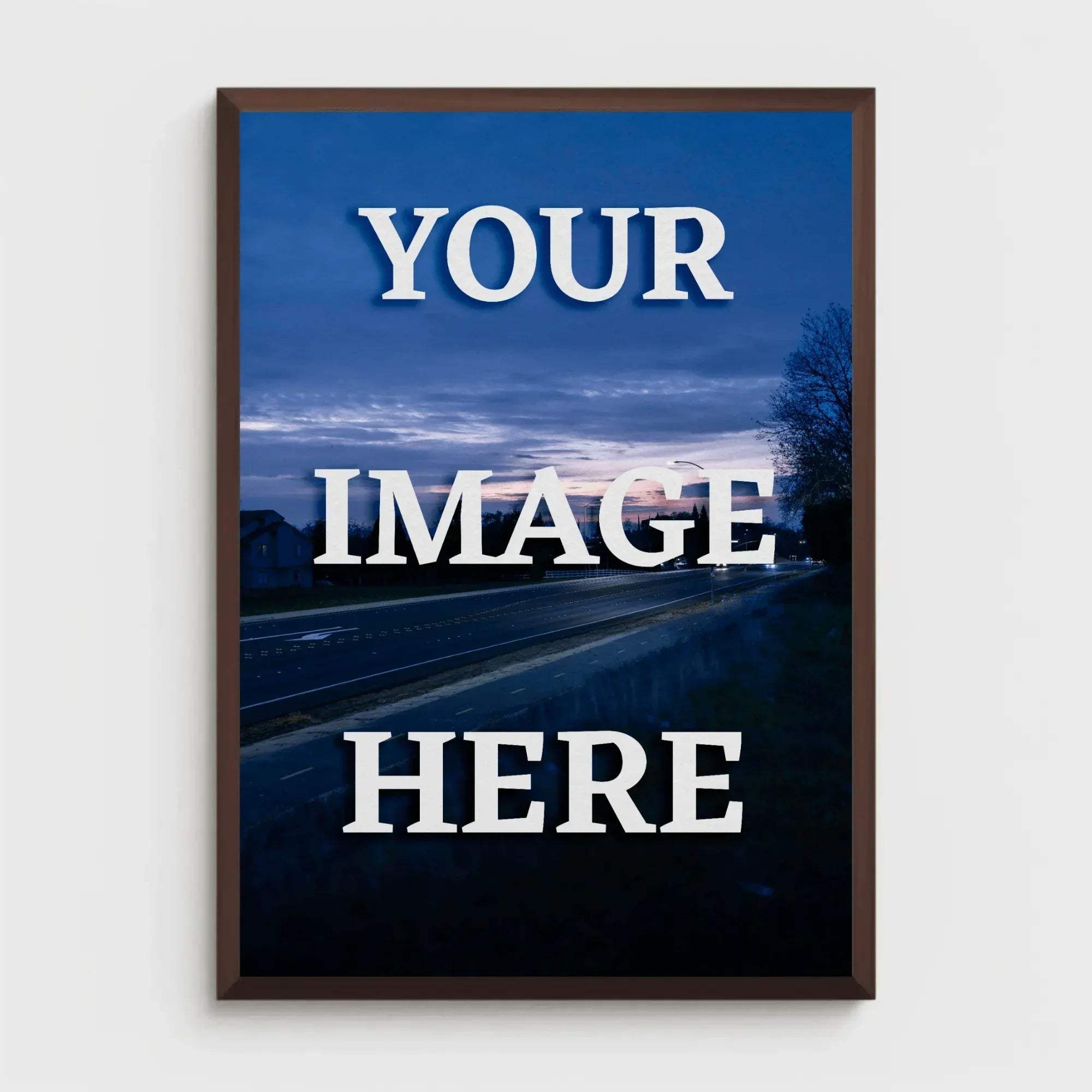 Custom Satin Poster Print - Personalize Wall Art with Your Own Photo