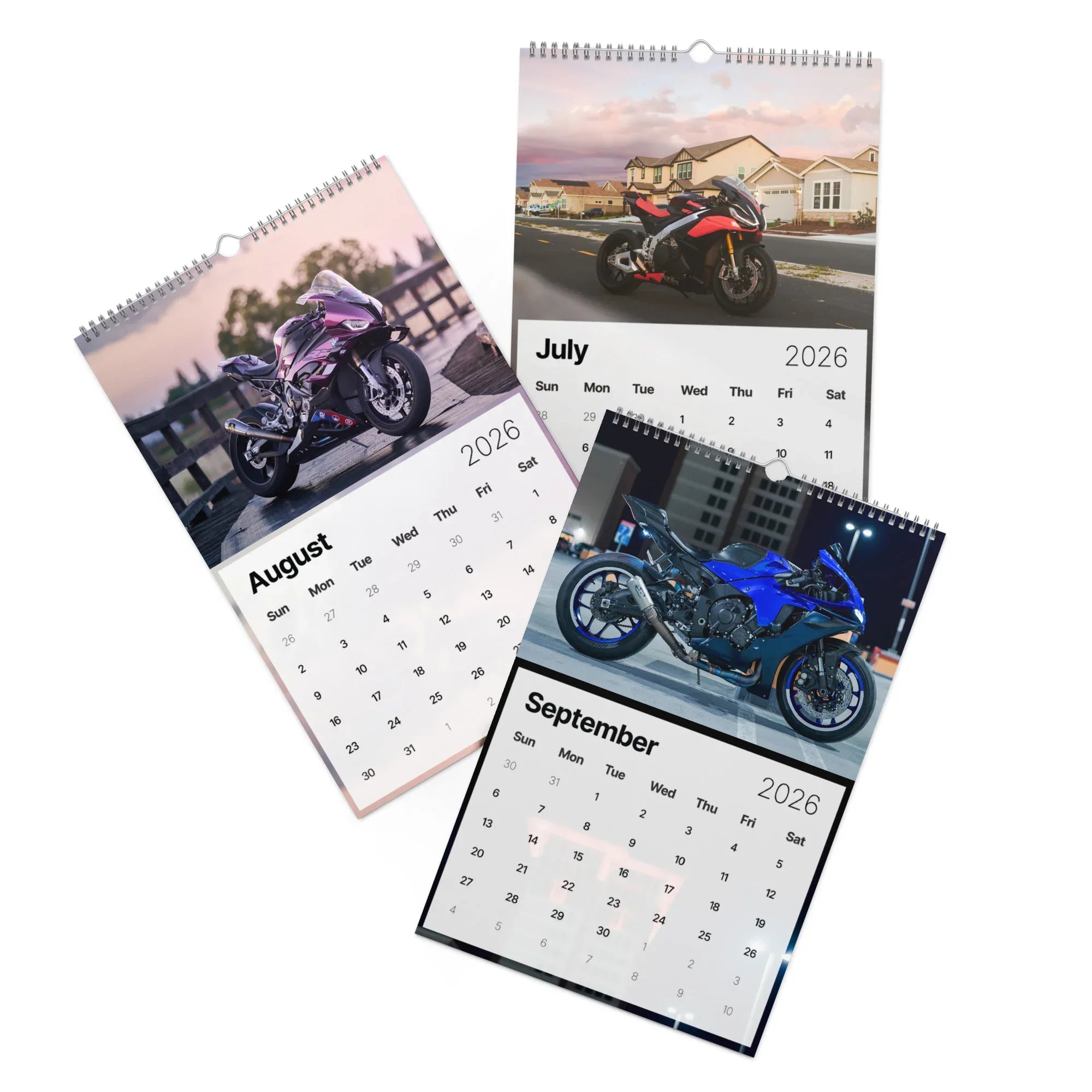 2026 Motorcycle Calendar - Sportbikes & Supersports Calendar