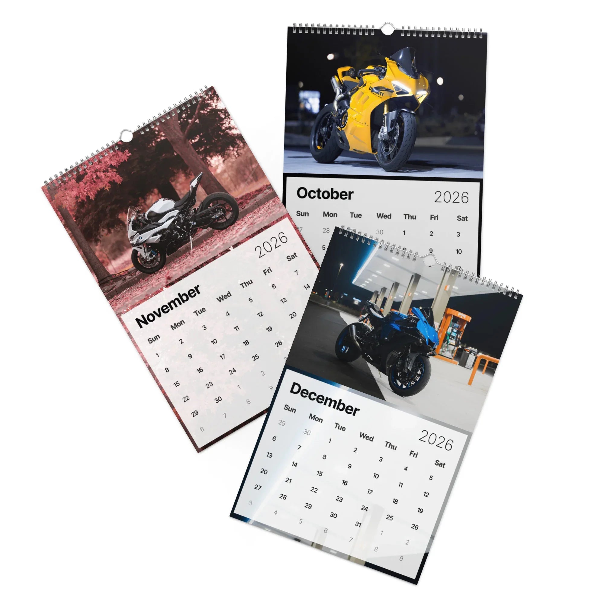 2026 Motorcycle Calendar - Sportbikes & Supersports Calendar