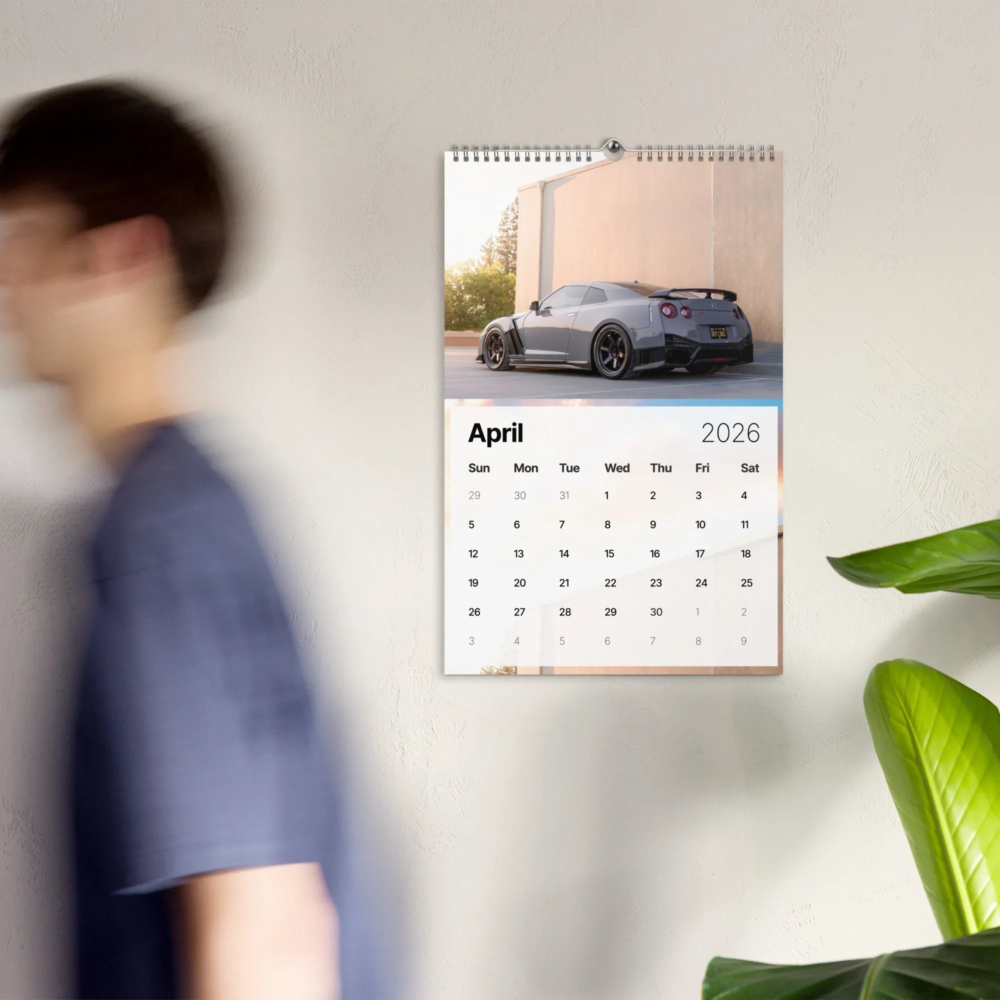 2026 Car Calendar - Nissan GTR Edition