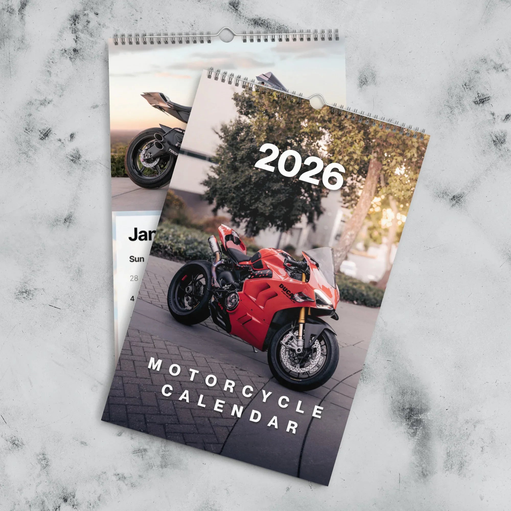 2026 Motorcycle Calendar - Supersports & Sportbikes Calendar - Version 2
