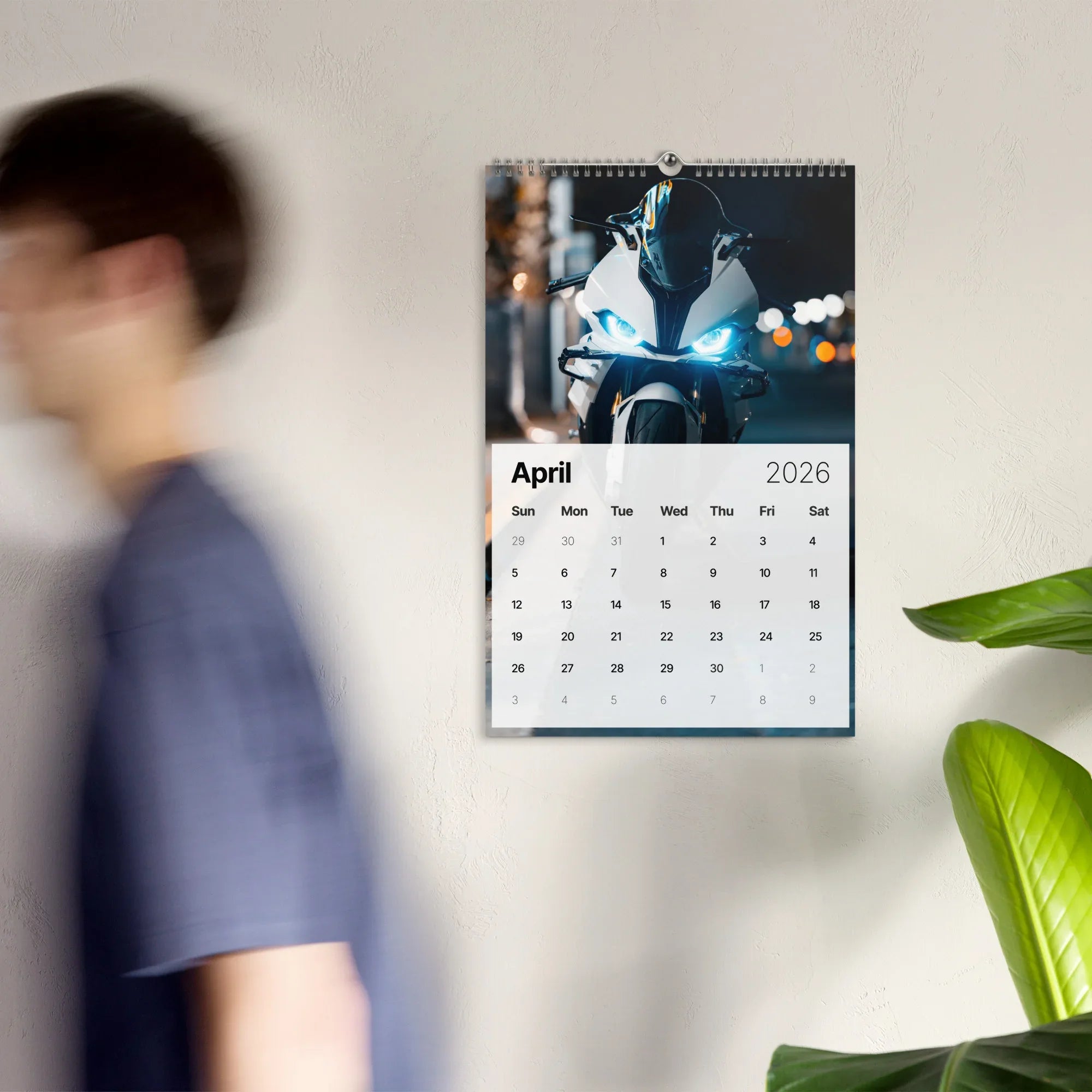 2026 Motorcycle Calendar - Supersports & Sportbikes Calendar - Version 2