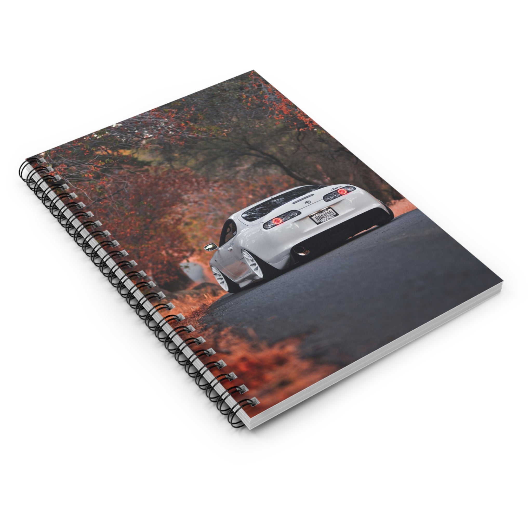 Toyota Supra Mk4 Automotive Spiral Notebook #014 - Throttle Designs