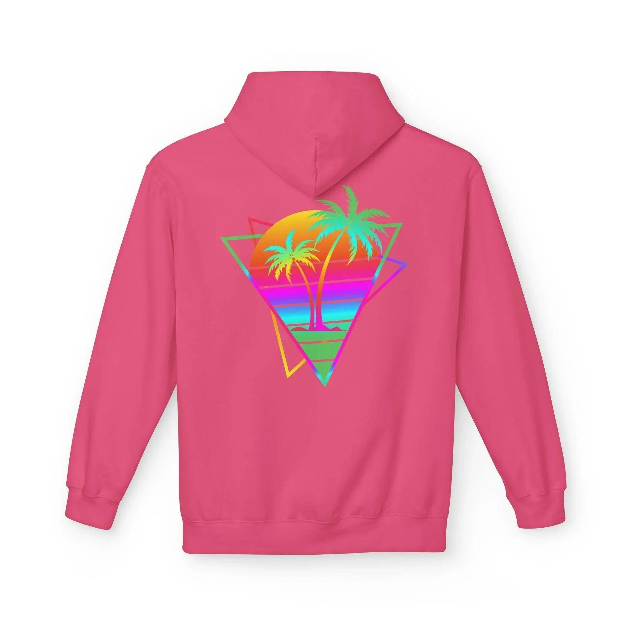 Vaporwave Vintage Fleece Hoodie for Ultimate Comfort and Style