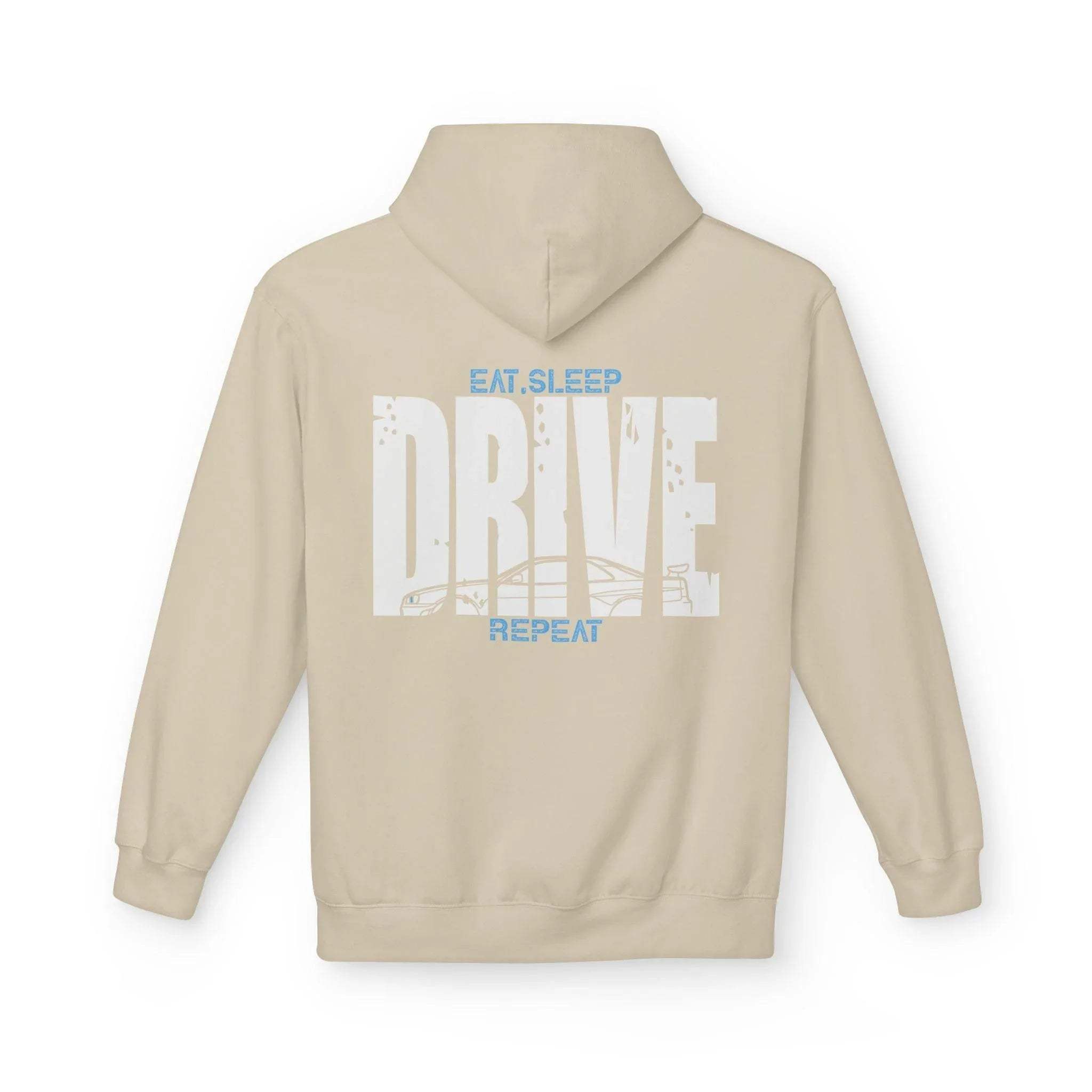 Nissan R34 GTR DRIVE Hoodie - Stylish Fleece for Car Enthusiasts