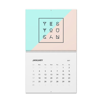 2027 Motivation & Inspiration Wall Calendar – Positive Quotes, Encouraging Messages & Inspiring Art