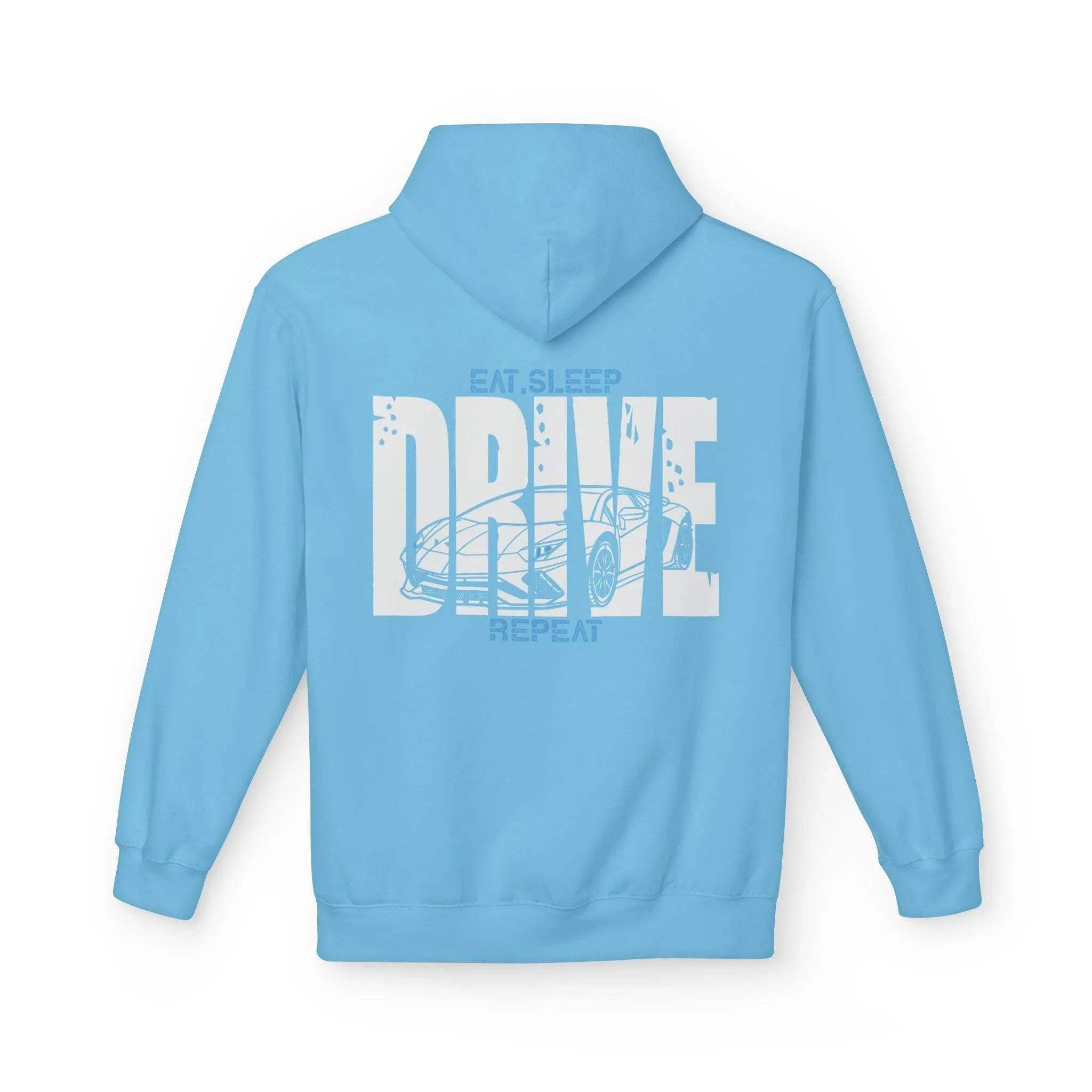 Luxury Lamborghini Aventador DRIVE Fleece Hoodie for Ultimate Comfort