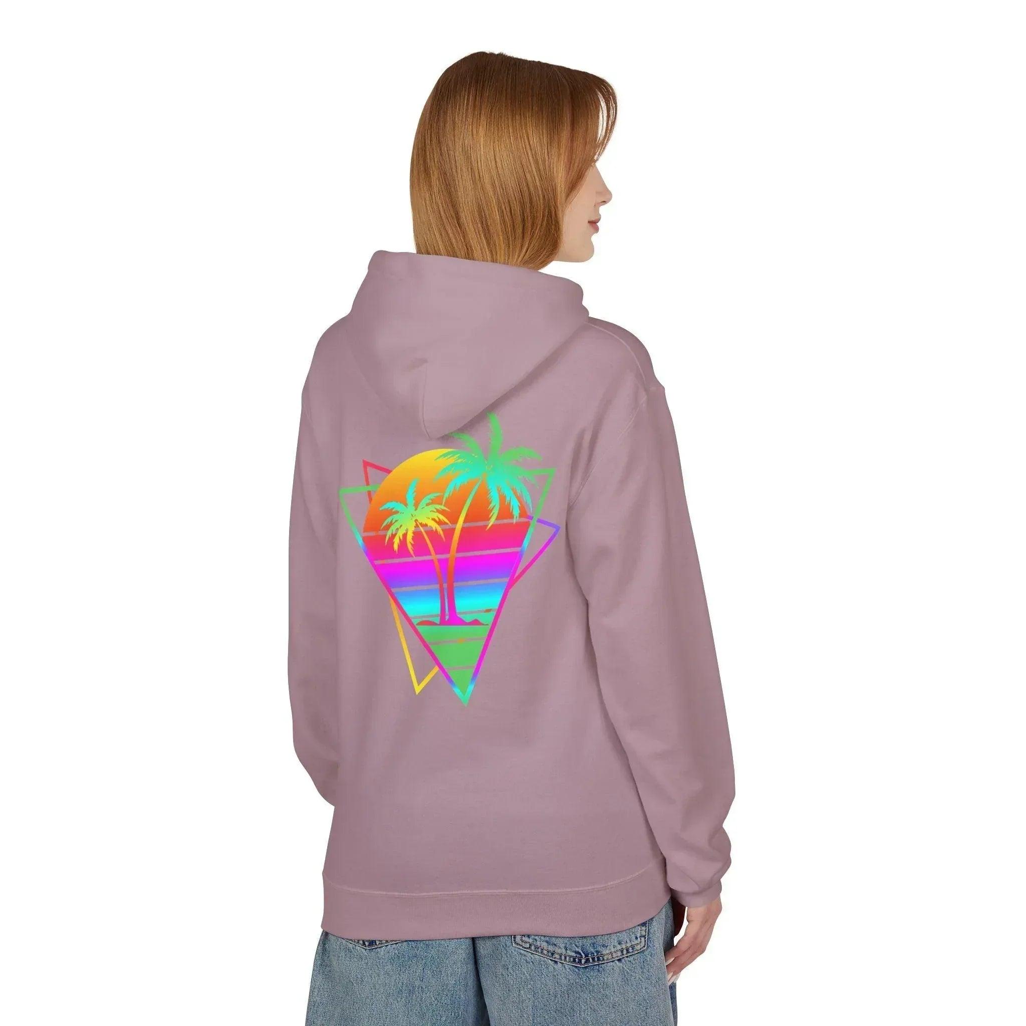 Vaporwave Vintage Fleece Hoodie for Ultimate Comfort and Style