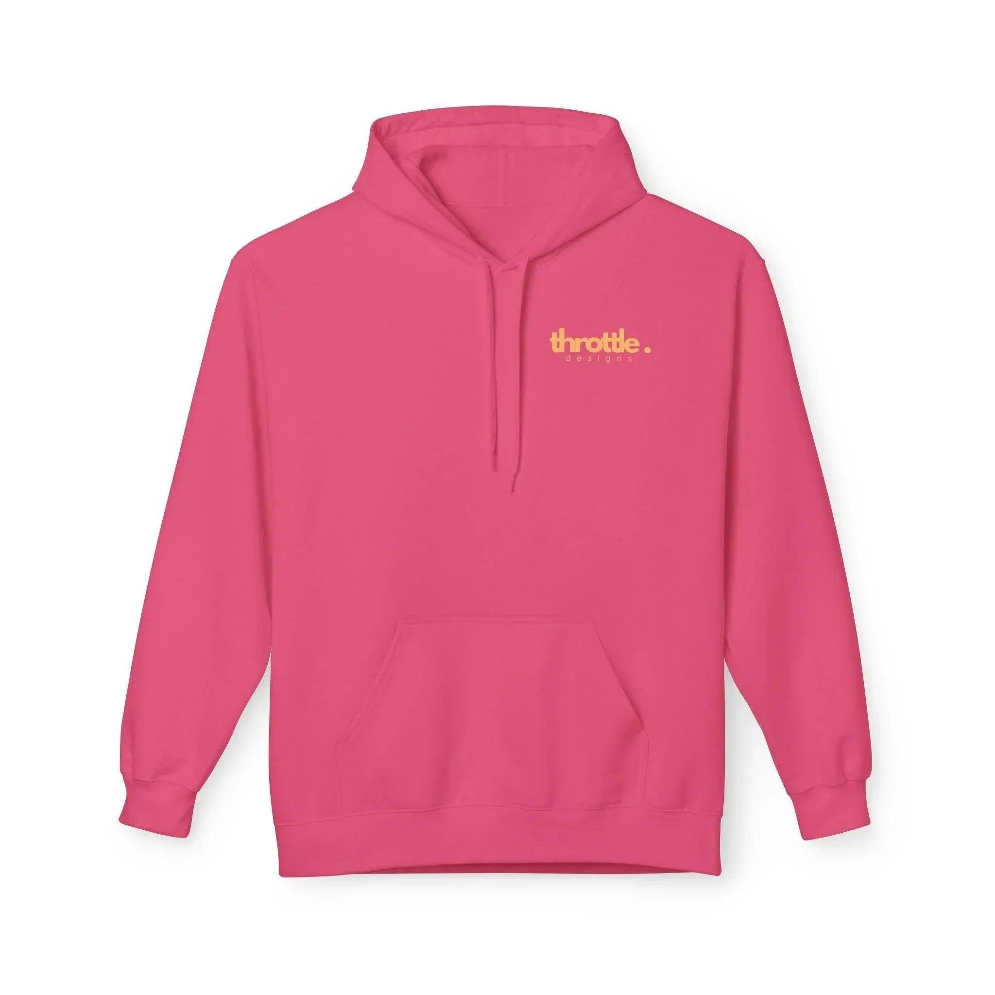 Cozy "Summer Vibes" Coffee Fleece Hoodie for Ultimate Comfort and Style