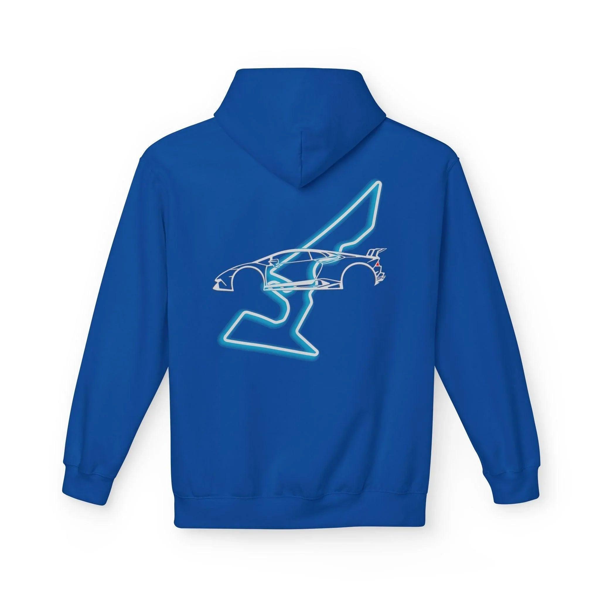 Circuit Of The Americas Huracan Performante Fleece Hoodie