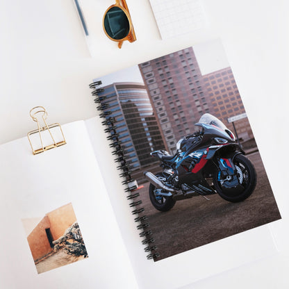 BMW M1000RR Motorcycle Spiral Notebook #009 - Throttle Designs