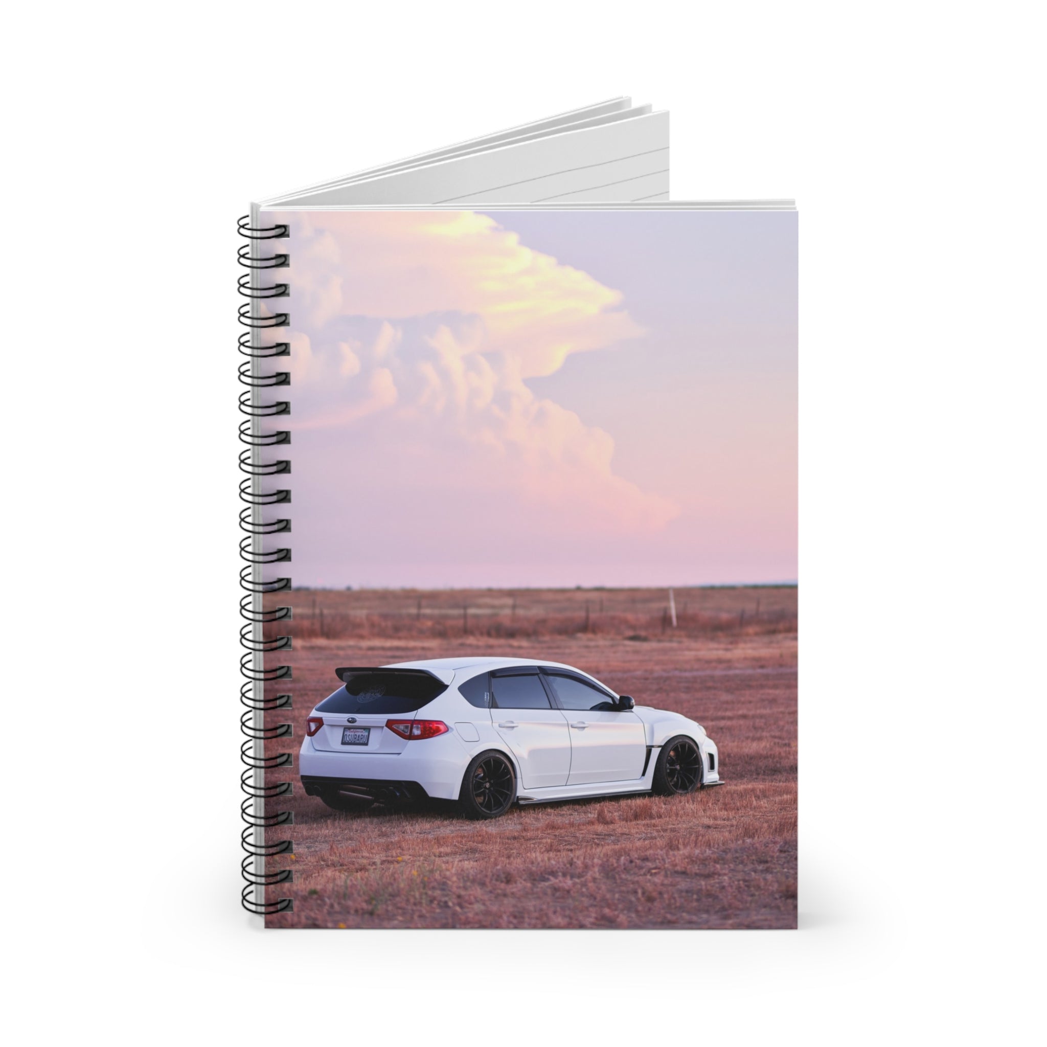 Subaru WRX STI Automotive Spiral Notebook #009 - Throttle Designs