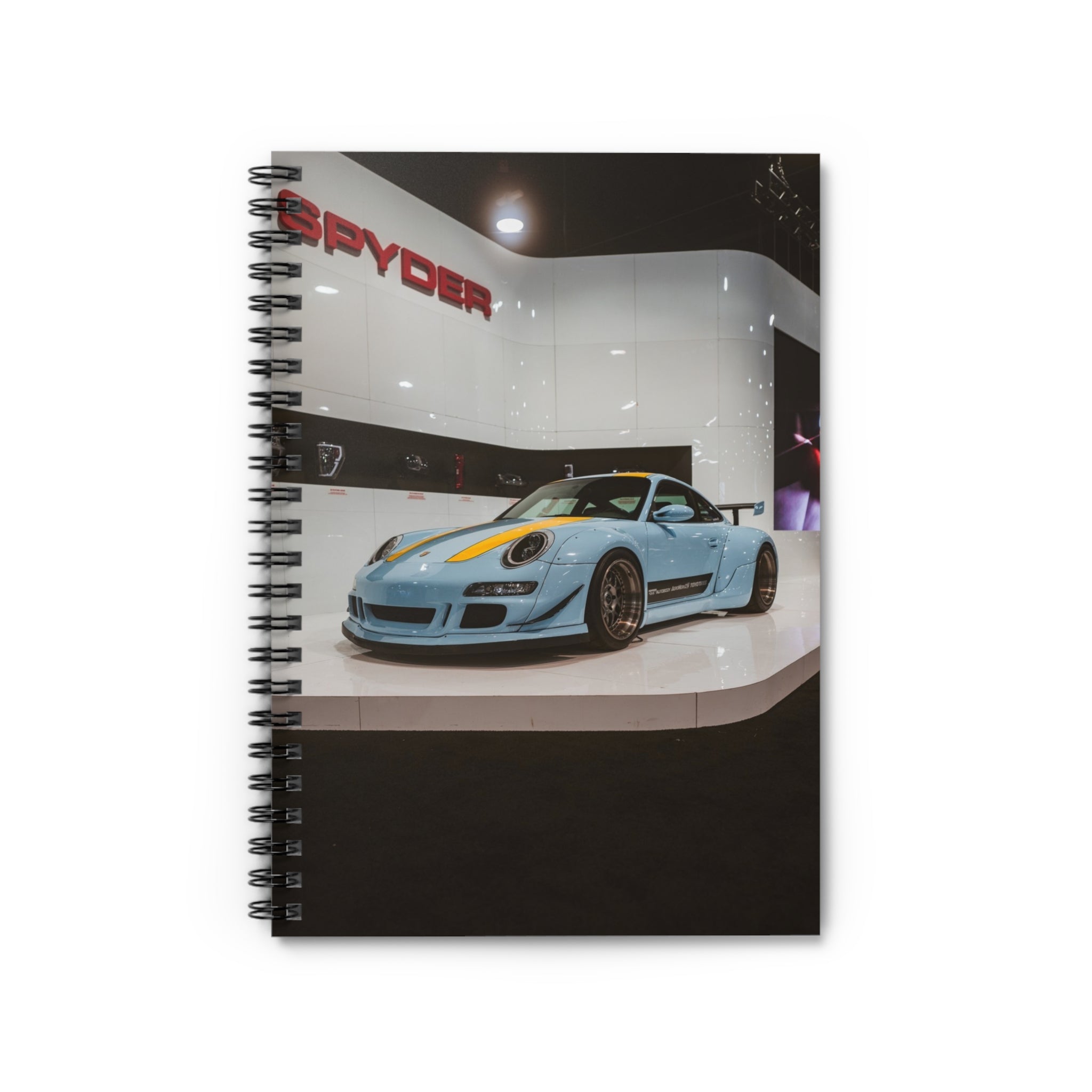 Porsche 911 Carrera 4 Automotive Spiral Notebook #002 - Throttle Designs