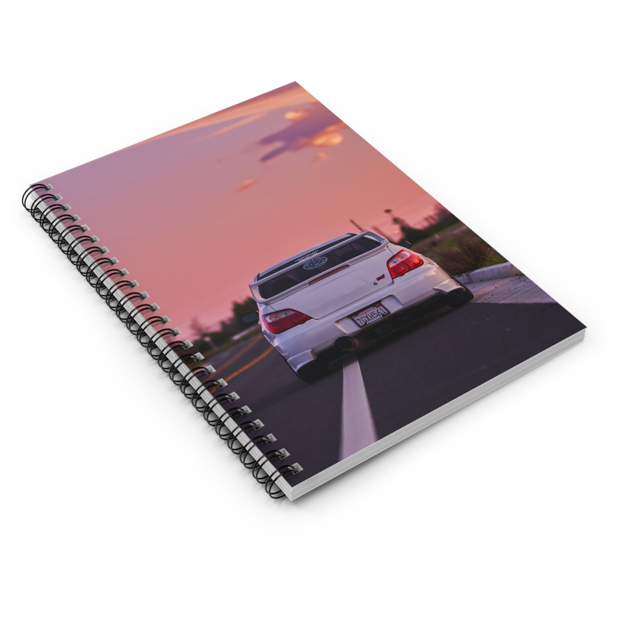 Subaru WRX STI Automotive Spiral Notebook #013 - Throttle Designs