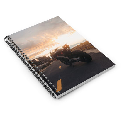 Aprilia RSV4 1100 Factory Motorcycle Spiral Notebook #018 - Throttle Designs