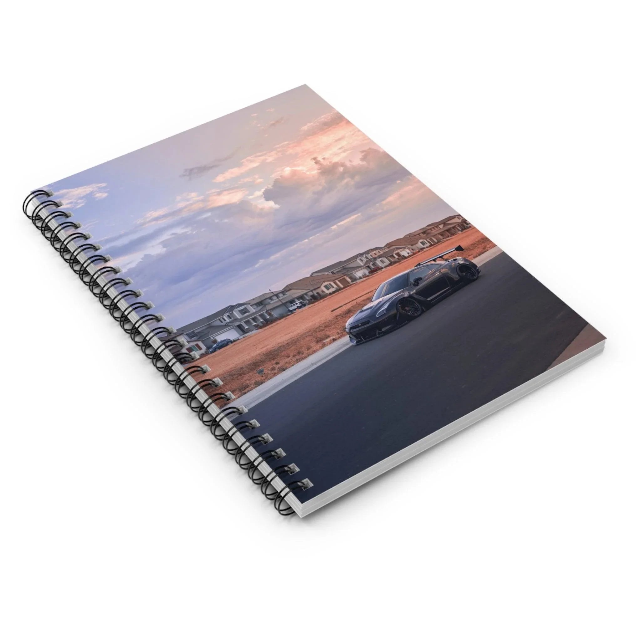 Nissan GTR R35 Automotive Spiral Notebook #013 - Throttle Designs