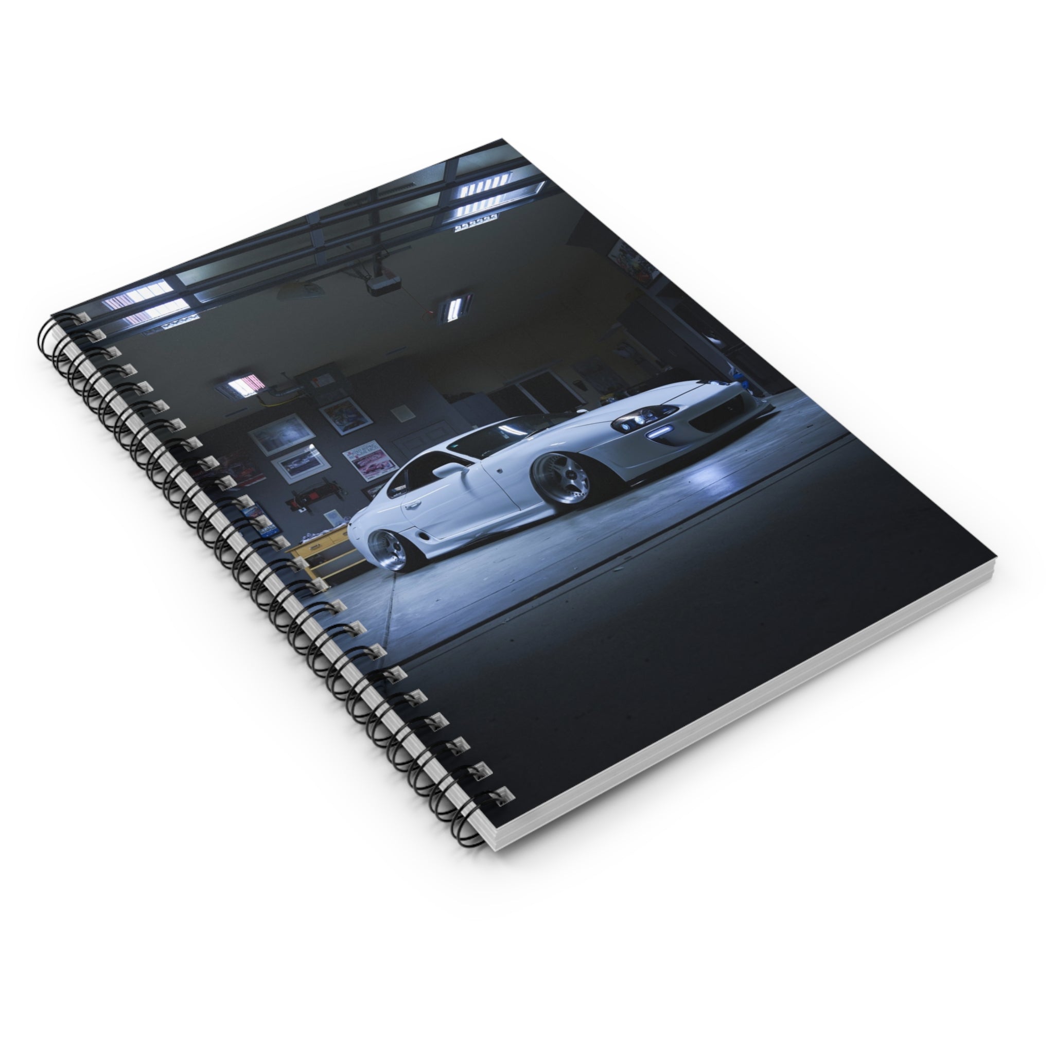 Toyota Supra Mk4 Automotive Spiral Notebook #011 - Throttle Designs