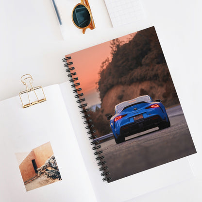 Toyota Supra Mk5 Automotive Spiral Notebook #004 - Throttle Designs