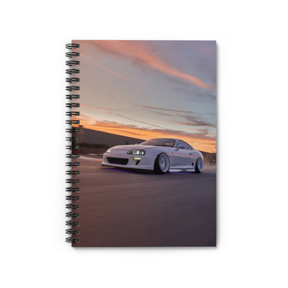 Toyota Supra Mk4 Automotive Spiral Notebook #017 - Throttle Designs