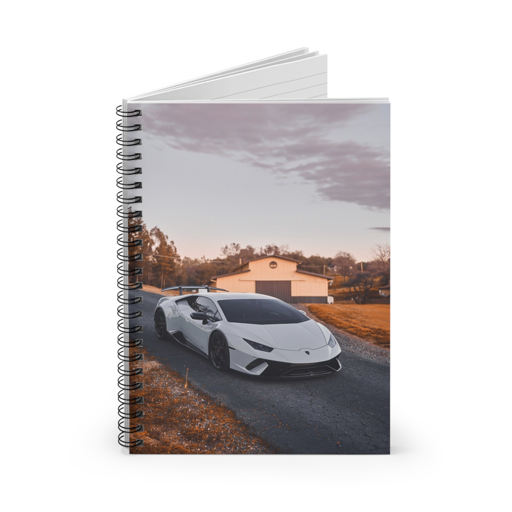 Lamborghini Huracan Automotive Spiral Notebook #046 - Throttle Designs