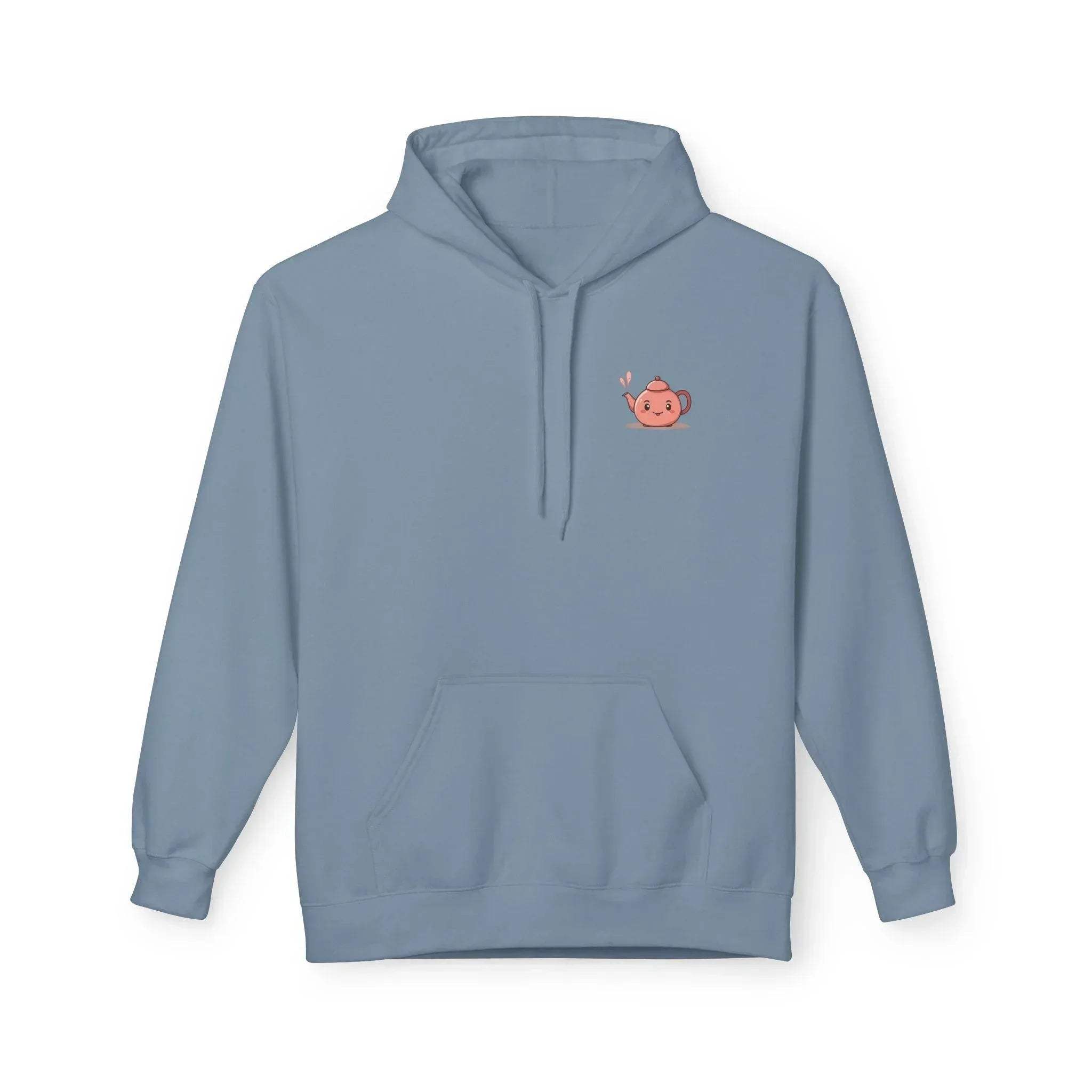 Charming Tea Cup Fleece Hoodie for Ultimate Comfort and Style