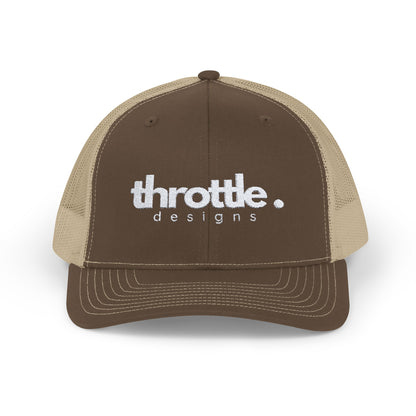 Premium Logo Snapback Cap - Throttle Designs