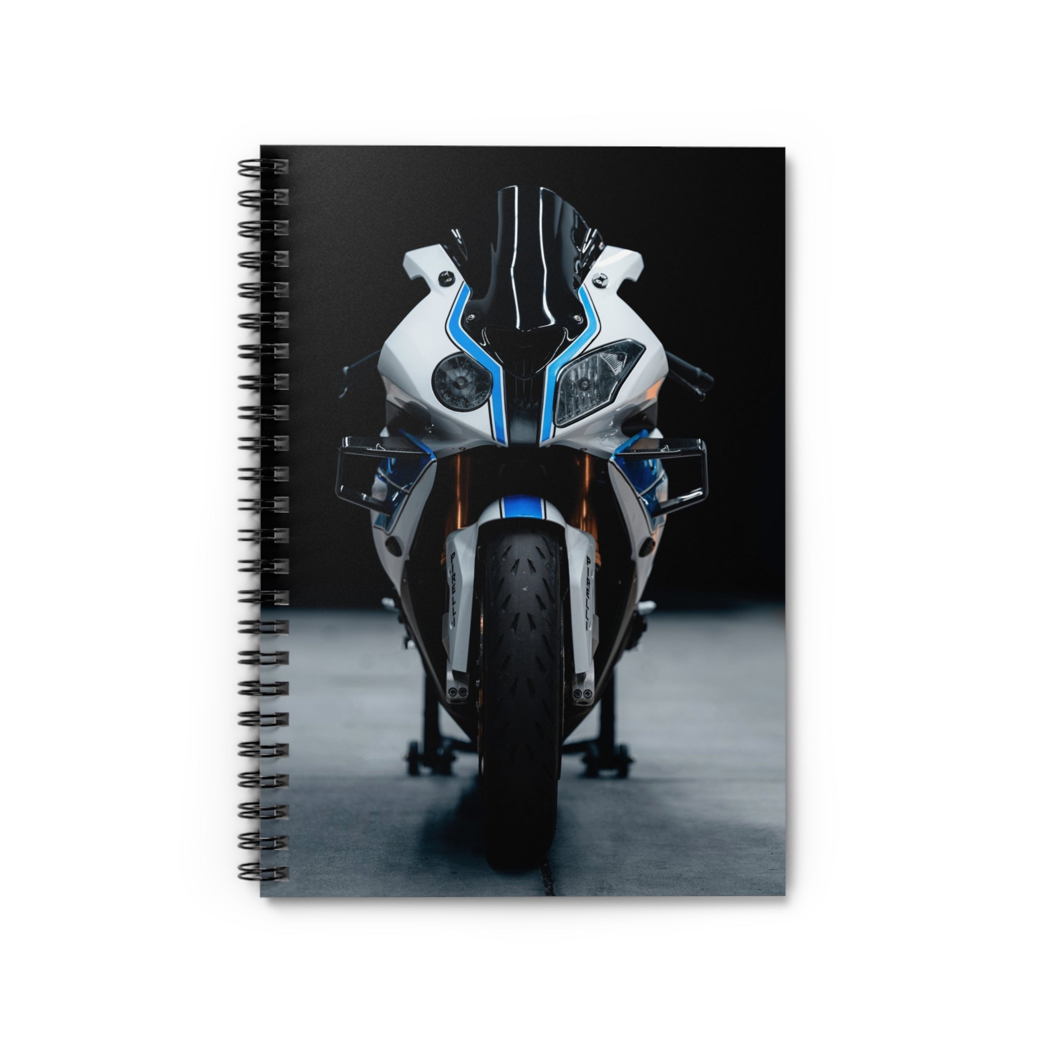 BMW S1000RR HP4 Motorcycle Spiral Notebook #004 - Throttle Designs